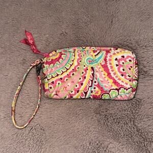 RETIRED: Vera Bradley | Capri Melon Wristlet Handbag